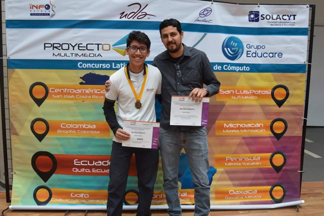 ORO en el X Concurso Latinoamericano de Cómputo INFOMATRIX Latinoamérica
