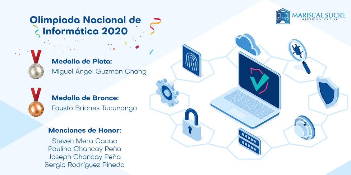 Excelentes resultados en Olimpiada Informática Ecuatoriana (OIEC)